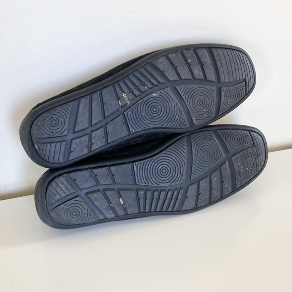 MG Shoes Black Driving Slip-On Men’s Loafers Size 7.5 - Picture 9 of 16